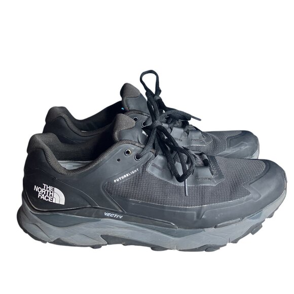 The North Face 12.5 Vectiv Exploris Futurelight Waterproof Black Hiking‎ Shoes - Picture 1 of 9
